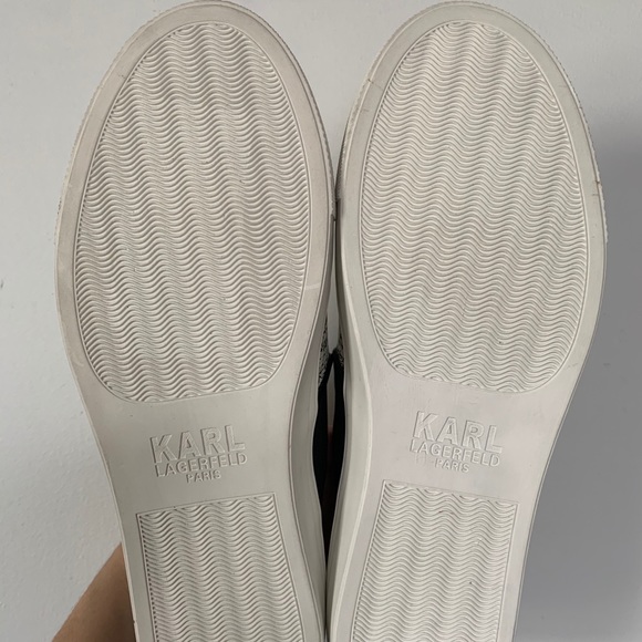 KARL LAGERFELD Elisha Color Block Slip On Sneakers - Picture 12 of 14